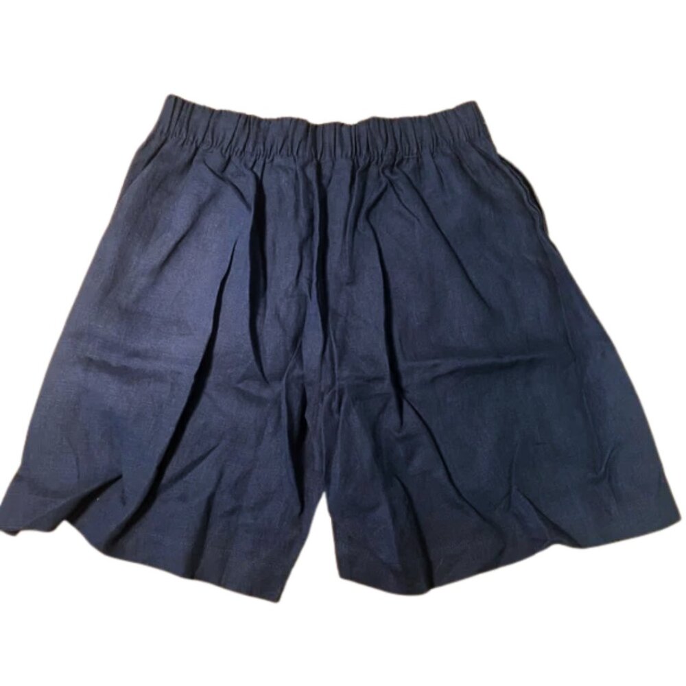 American Giant "Easy Linen" Short in Navy (S)